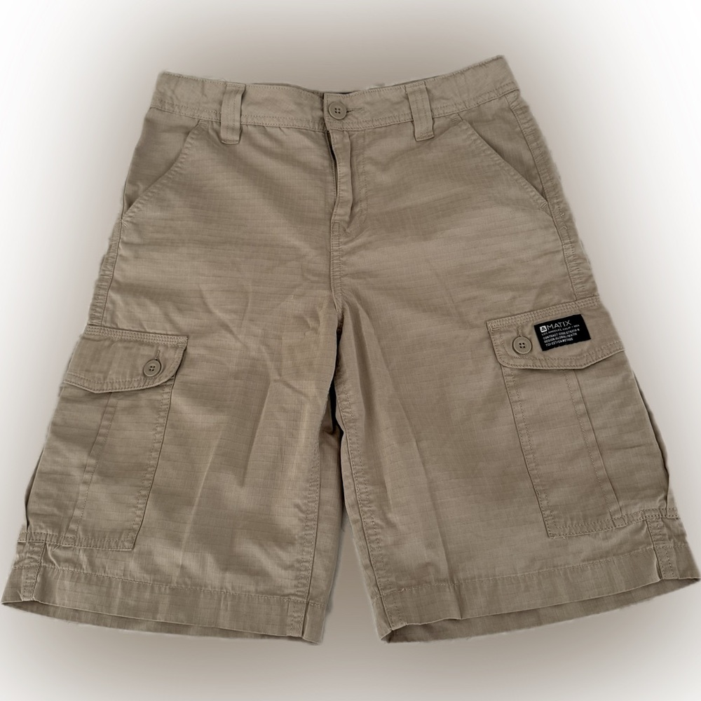 Matix utility cargo shorts skate surf beach hike outdoors big boys 14 EUC